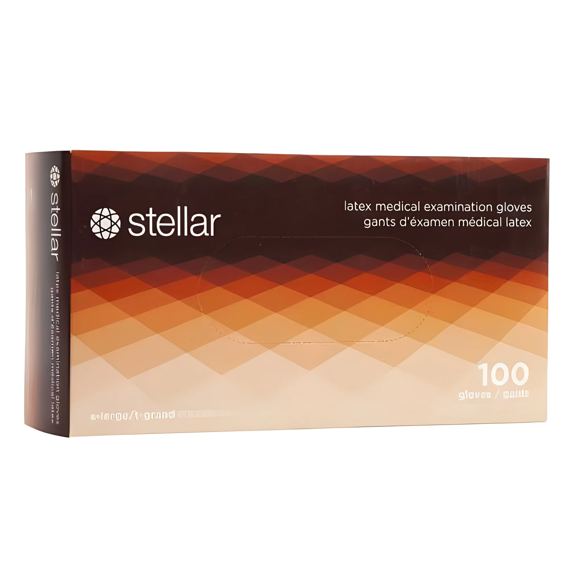 Stellar Latex Exam Gloves- Powder Free, X Large - 1000/Case - Image 5